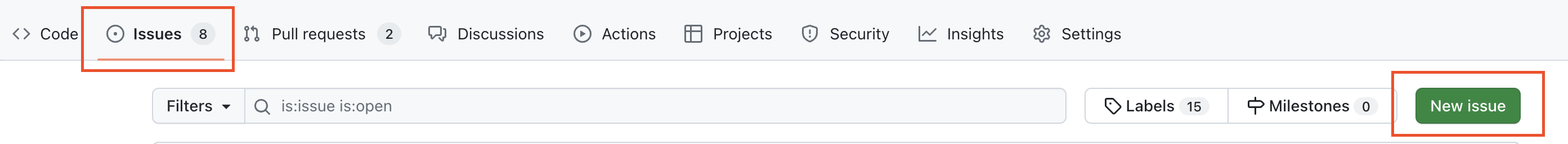 create issue